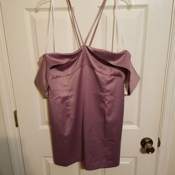 Size xl light purple satin dress - Picture 6 of 7